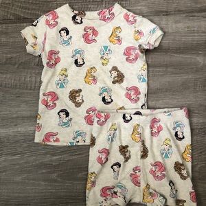 Baby gap Disney princess pajamas
